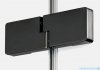 New Trendy Eventa Black Chrome kabina prysznicowa prostokątna 90x100x200 cm prawa przejrzyste czarny połysk EXK-6184